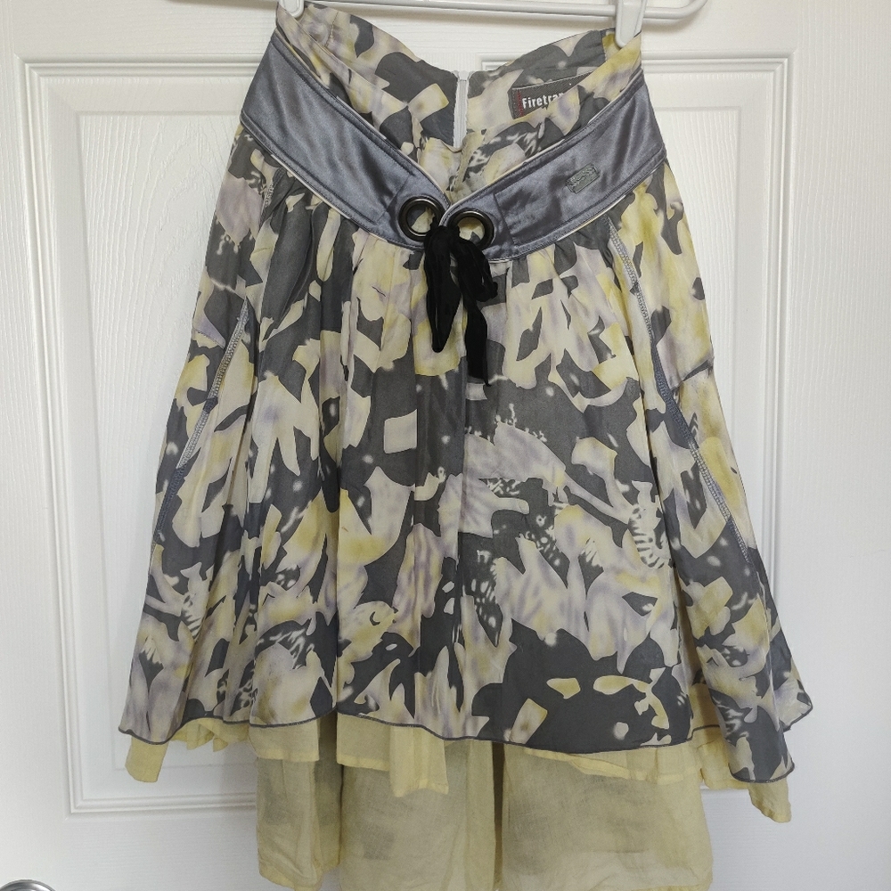 high low skirt.